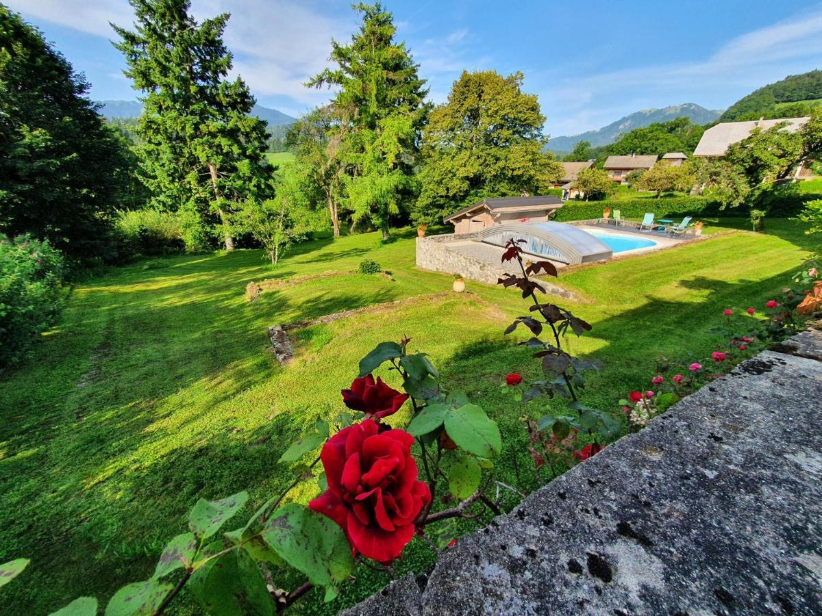 Villa La Belle Des Praz Mieussy Exterior foto